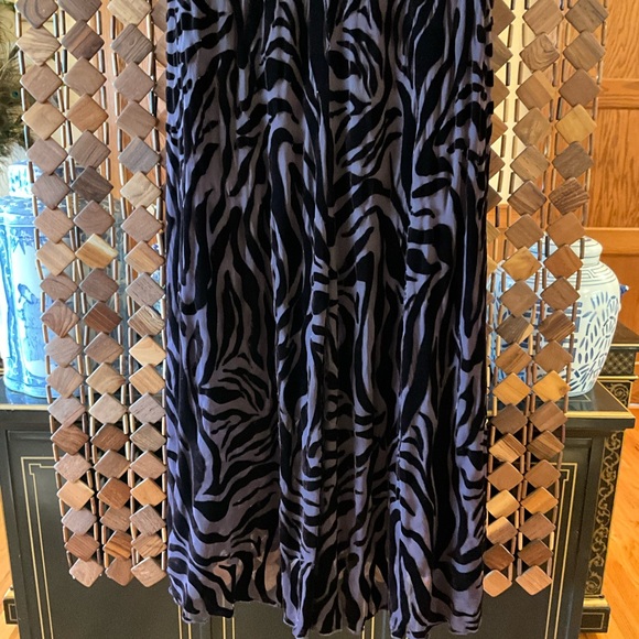 NWT$425 Jade X Johnny Was Twilight Silk Maxi Eggplant SMALL - Picture 5 of 12